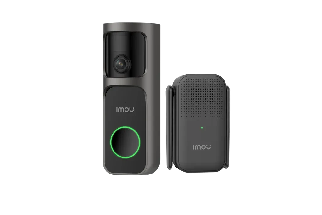 TIMBRE IMOU "DOORBELL 2S KIT" CÁMARA 3MP 2.3MM BATERÍA DE 5000MAH 5M DB-2SN-3T0W/DS2S
